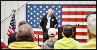 Rob Portman speaking to a group